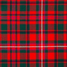 MacKinnon Red Modern 16oz Tartan Fabric By The Metre